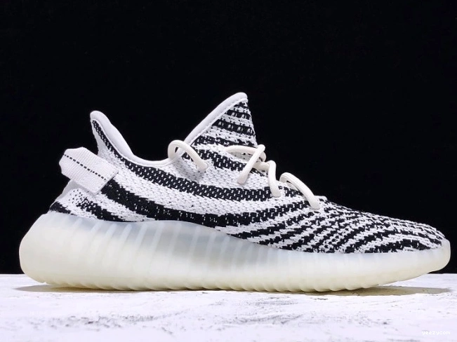 Black 350 CP9654 Zebra White Boost Yeezy V2 Adidas 0817
